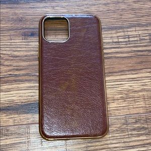 5/$15Phone 5.8 inch brown and gold case